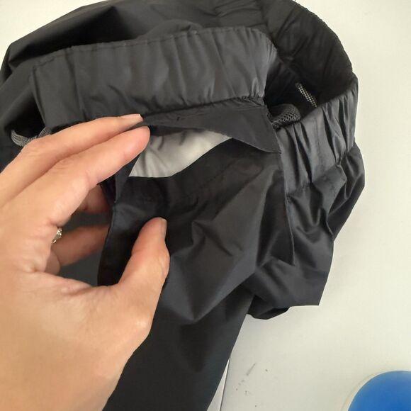 Columbia Pants Mens XL Black Waterproof Rain Wind Shell Outdoor Hiking Omni Tech - Picture 6 of 13